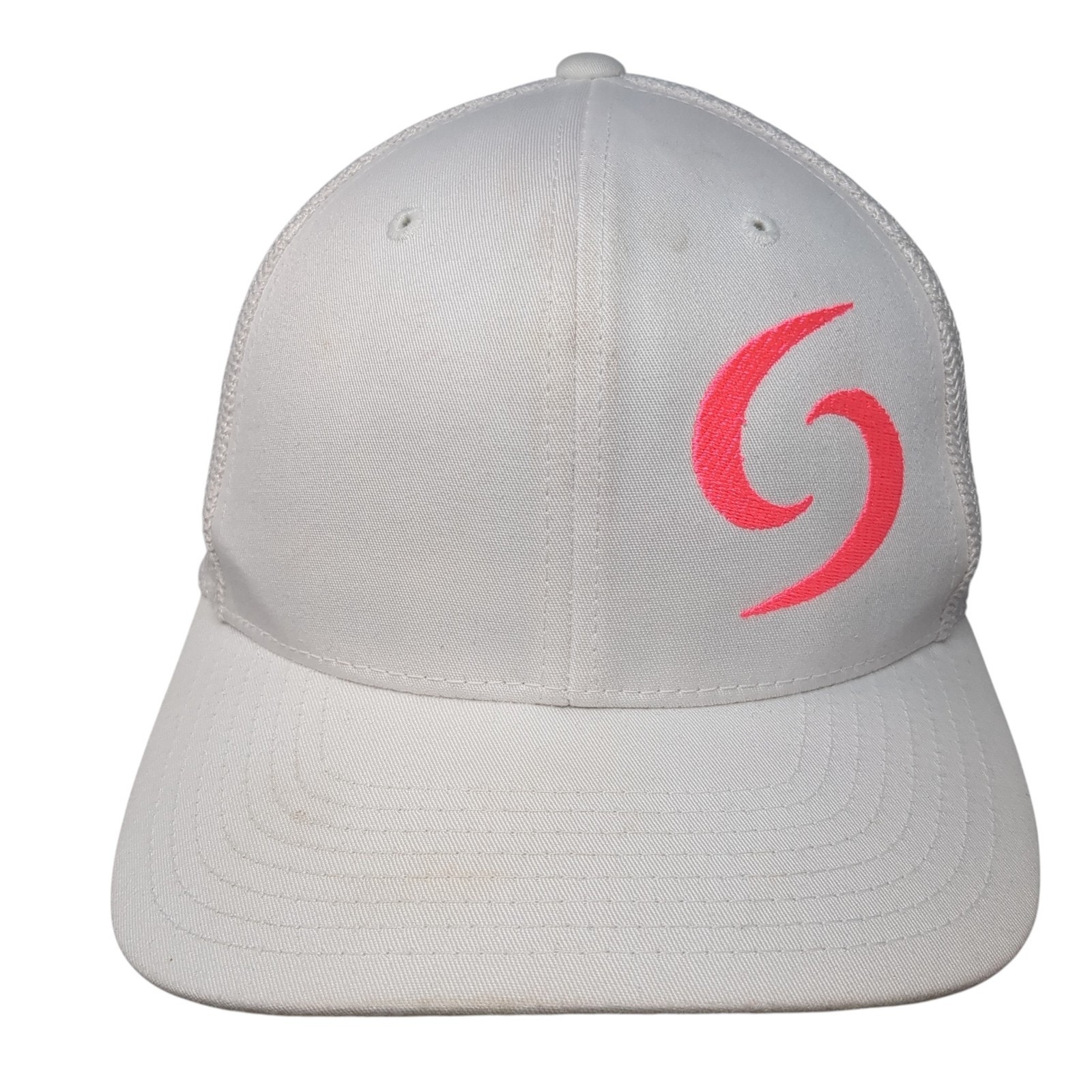 Port Authority Fitted Trucker Hat White M Embroidered Flexfit Port Authority